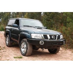 Front winch bumper w/ winch plate and Fog light hole -...