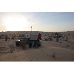 Beduin Tents Comfort 170 L mit Vorzelt ab 180 -220 cm Aufbauhöhe